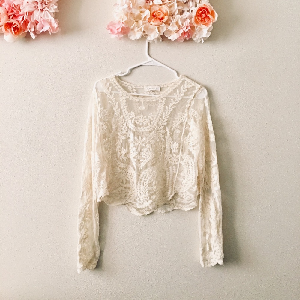 Sheer Lace top